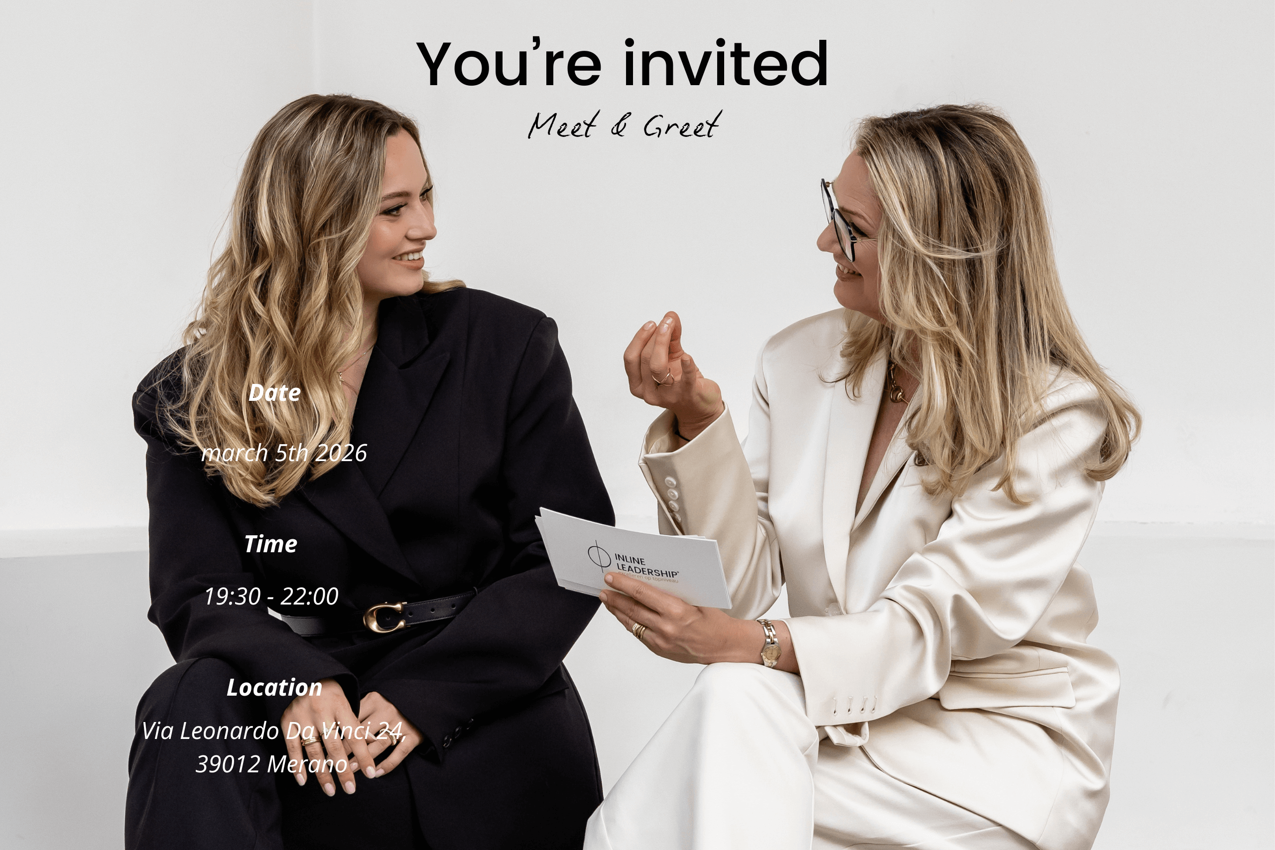 Jubileum Event, Inline Leadership